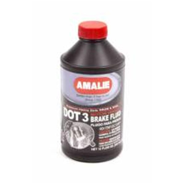 Amalie 12 oz DOT 3 Brake Fluid AMA65031-92 - main