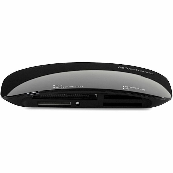 Verbatim Universal Card Reader, USB 2.0 - Black 97705 - main