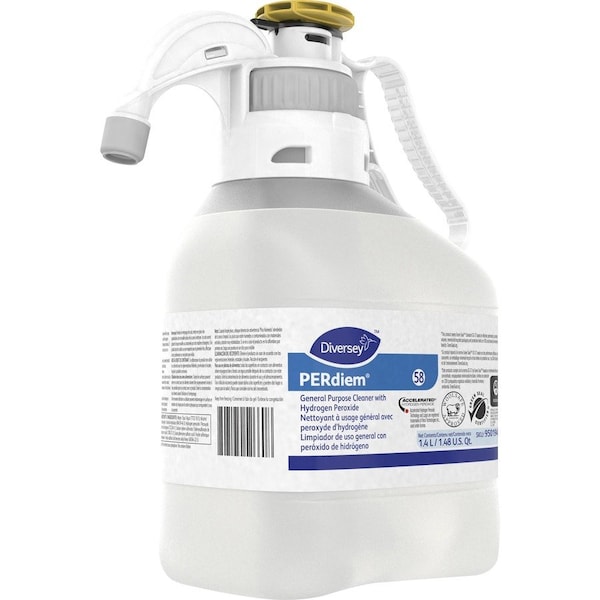 Diversey Neutral All Purpose Cleaner, Hose End Connection Bottle, Unscented, 2 PK 95019481 - main
