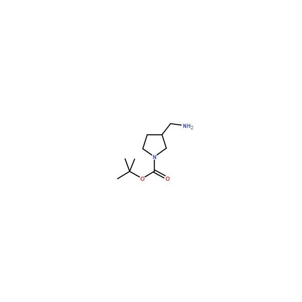 Ak Scientific 1-Boc-3-(aminomethyl)pyrrolidine (1g), CAS 270912-72-6 S940-1g - main