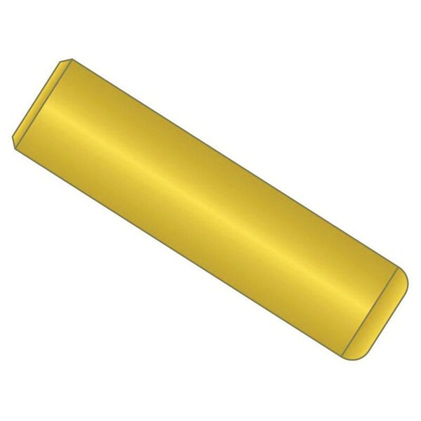 Huyett Dowel Pin, Brass, 0.188 in Dia x 0.750 in Length DOWB-187-0750 - main