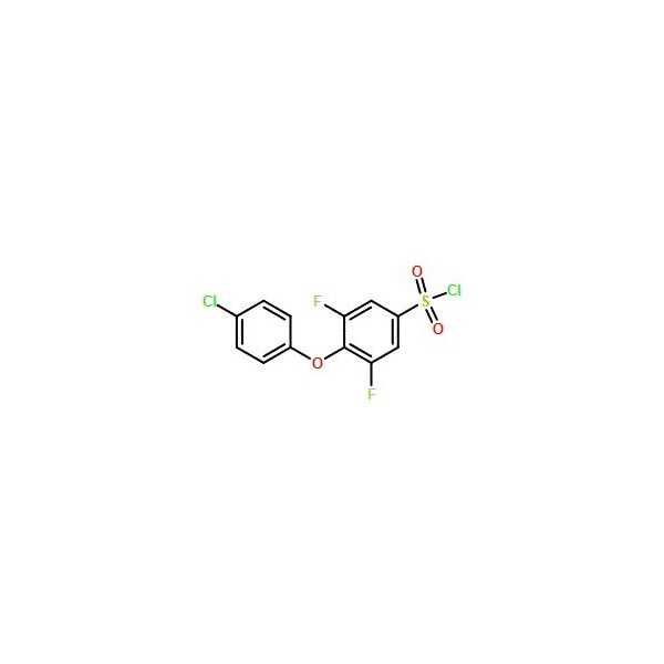 Ak Scientific 4-(4-Chlorophenoxy)-3, 5-difluorobenzene-1-sulfonylchloride (1g), CAS 549547-34-4 7990AB-1g - main