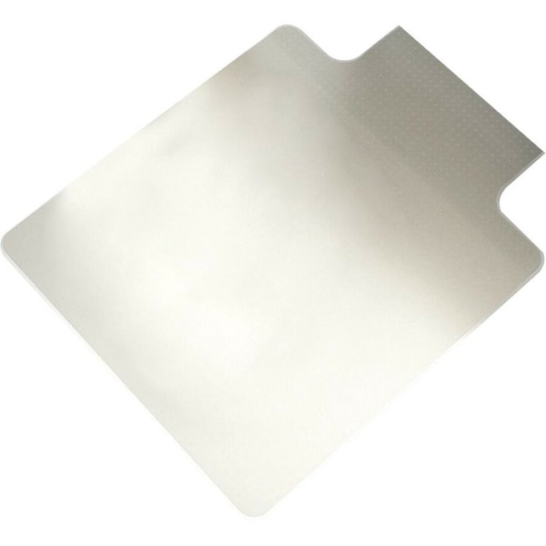 Lorell Medium Pile Chairmat, 45inx53in, Lip 25inx12in, Clear LLR69166 - main