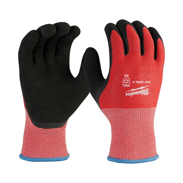 Milwaukee Tool Cut-Resistant Insulated Gloves, Cut Level A5 , Double Dipped , Latex , Sandy , XL (10) 12 PK 48-73-7923B - main