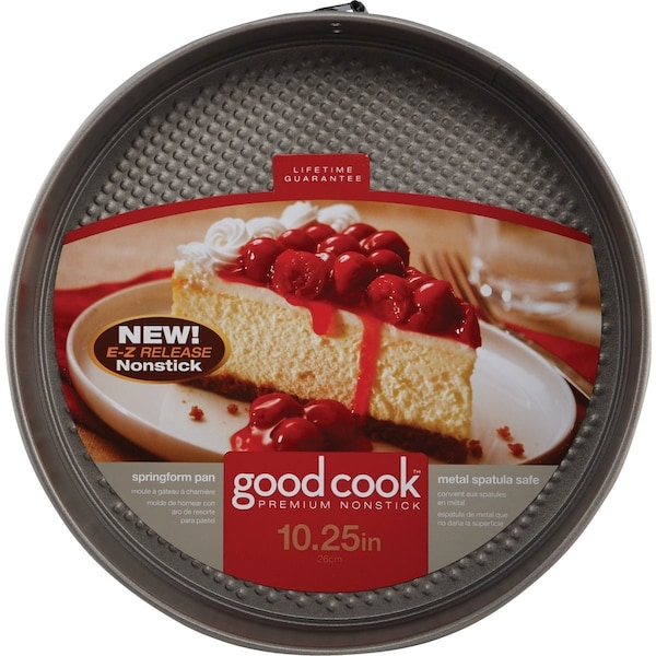 Goodcook 9'' Dia. X 2-3/4'' D. Non-Stick Springform Cake Pan 11754 - main