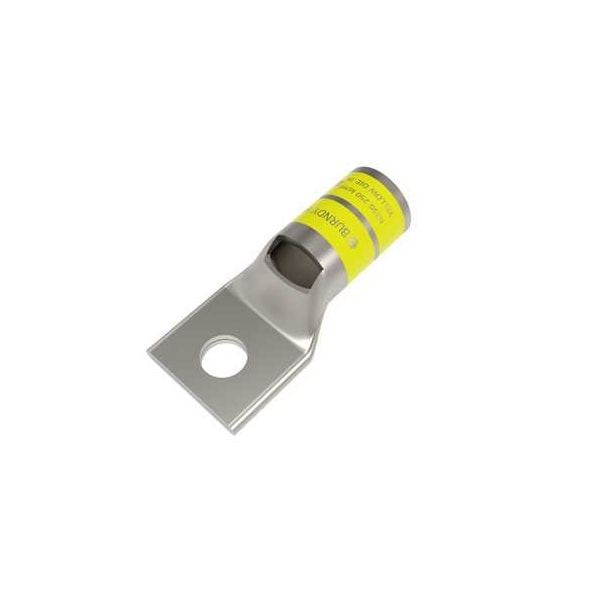 Burndy 250 kcmil, CU, 1 Hole, 3/8 Stud, Standard Barrel, Inspection Window YA29L4 - main