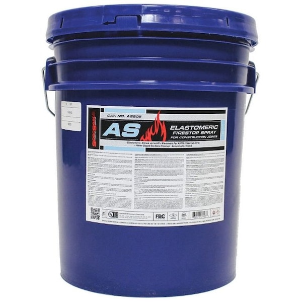 Sti Firestop STI Elastomeric Firestop Spray 5 Gallon Blue AS205 - main