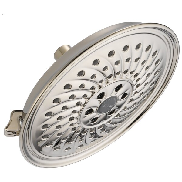 Delta Universal Showering Components H2Okinetic 3-Setting Raincan Shower Head In Polished Nickel 52687-PN - main