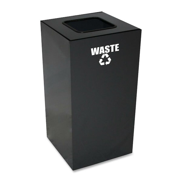 Witt Industries 28 gal Square Charcoal, Metal 28GC03-CB - main