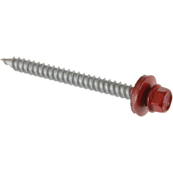 All-Source No. 9 x 1-1/2 In. Hex Washered Red Framing Screw, 250PK 731836 - main