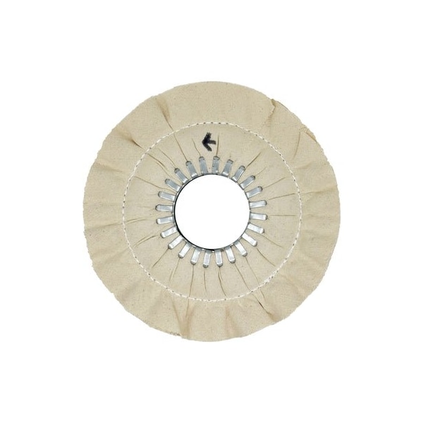 Renegade Products Usa 10" Mid-Range Airway Buffing Wheels, 16-Ply, No Center Plate, Single-Stitch FAW10X3N2-16PCOT-TWL-SO - main