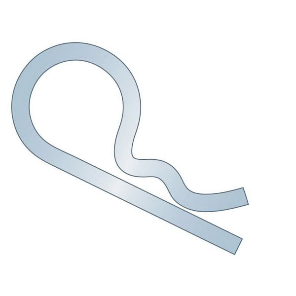 Huyett Bridge Pin, Zinc Plated Spring Steel, 0.177 in Wire Dia x 2.609 in Length x Fits 5/16 in Shaft BP-137 - main