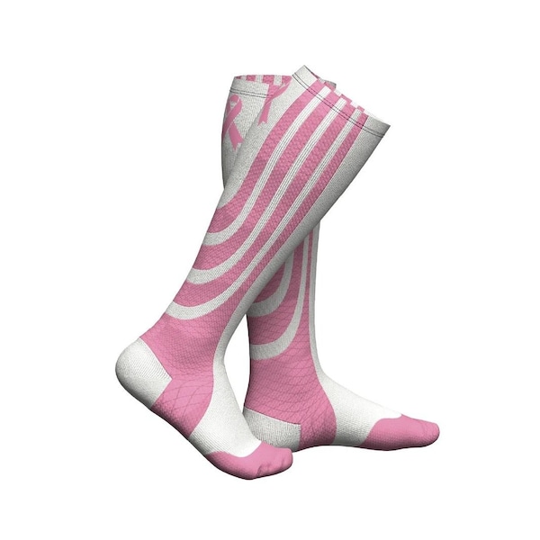 Sankom Classic Active Crompression Socks, Breast Cancer Awareness SANKOM-Classic-BreastCancer - main
