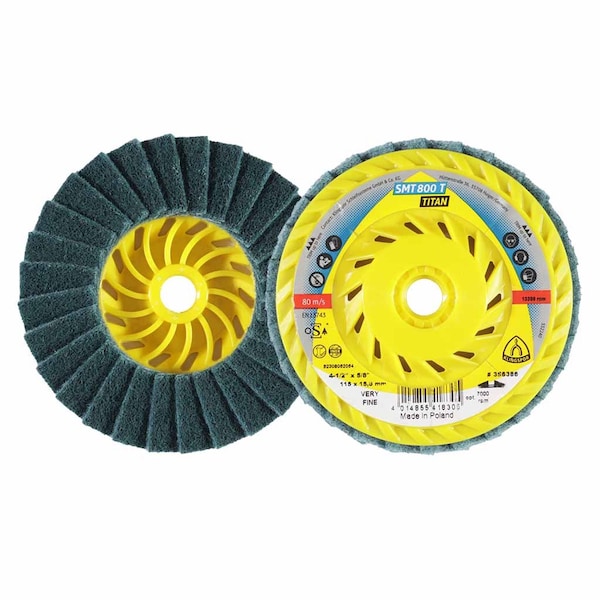 Klingspor SMT Titan 800 4-1/2" Very Fine Non-woven, 5PK 800VFIN115T - main