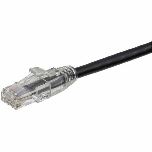 Axiom 100FT CAT6 550MHZ S/FTP SHIELDED PATCH CABLE MOLDED BOOT BLACK AXG98341 - main