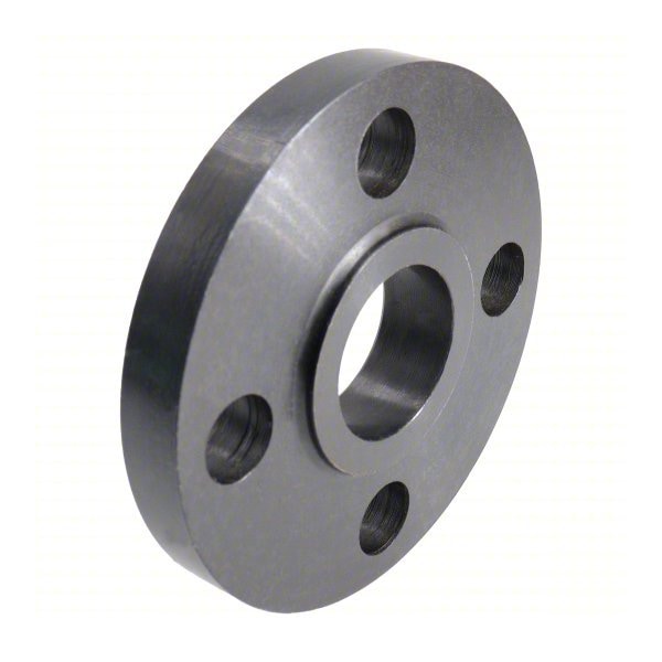 Zoro Select Slip On Flange Slip On Flange, 3" Pipe, Welded, Black Steel, Class 150 FLCS1RFSO300 - main