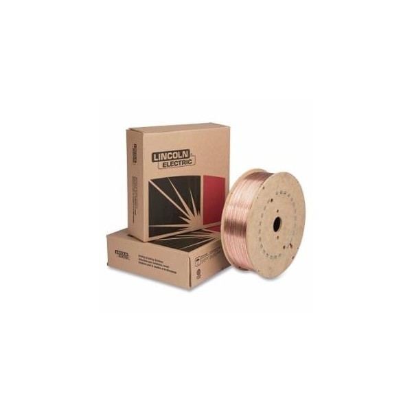 Lincoln Electric SuperArc XLS MIG Wire, 0.045 in dia, 44 lb Fiber Spool, Copper Coated Mild Steel, 44PK 897-ED037698 - main