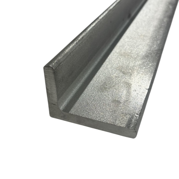 Online Metal Supply 4 in x 3 in x 3/8 in x 24 in, 304 Stainless Steel Angle, Hot Rolled 304ANG4W3T0.375L24.1 - main