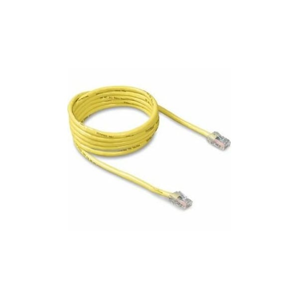 Belkin 3 Feet Yellow Cat5E Crimp Patch Cable A3L781-03-Ylw A3L781-03-YLW - main