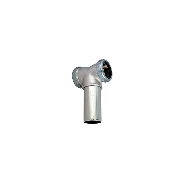 Master Plumber 1-1/2-Inch O.D. Tube Slip Joint Kitchen Drain Center Outlet Tee/Tailpiece 452-995 - main