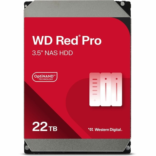 Western Digital WD RED PRO 20TB 512MB 3.5IN 5 YEARS WARR WD221KFGX - main