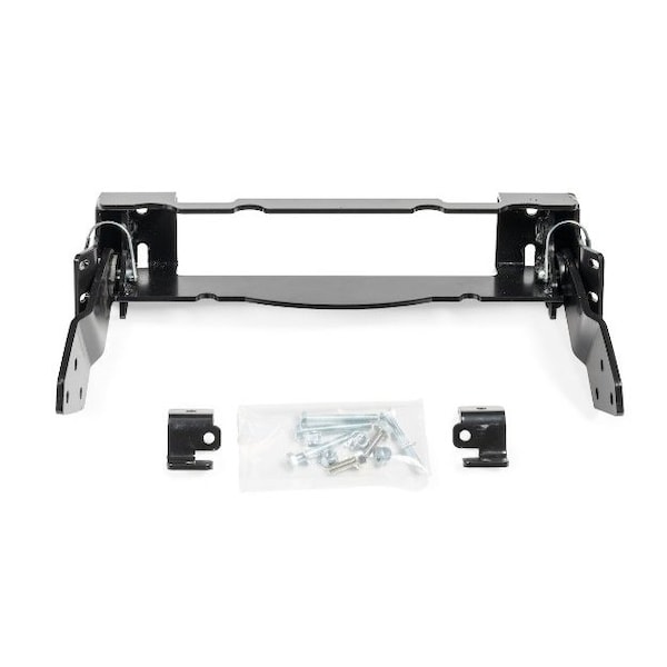 Warn ATV Front Plow System Mounting Kit Black Powder Coated Steel 111787 - main