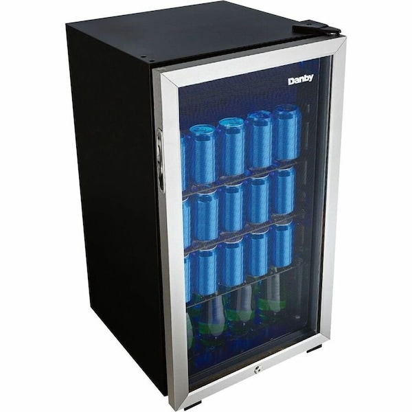 Danby Beverage Center, 3.3 cu ft, Black DBC117A1BSSDB-6 - main