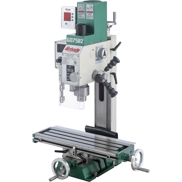 Grizzly 6" x 20" 3/4 HP Mill/Drill with DRO G0758Z - main
