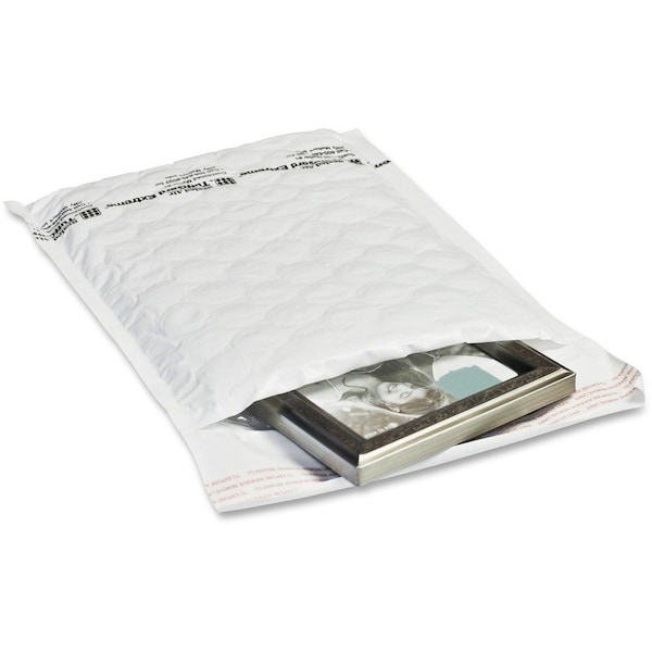 Sealed Air 10122 Jiffy TuffGard Self-Seal Cushioned Mailer Side Seam No 2 White 50/carton 10122 - main