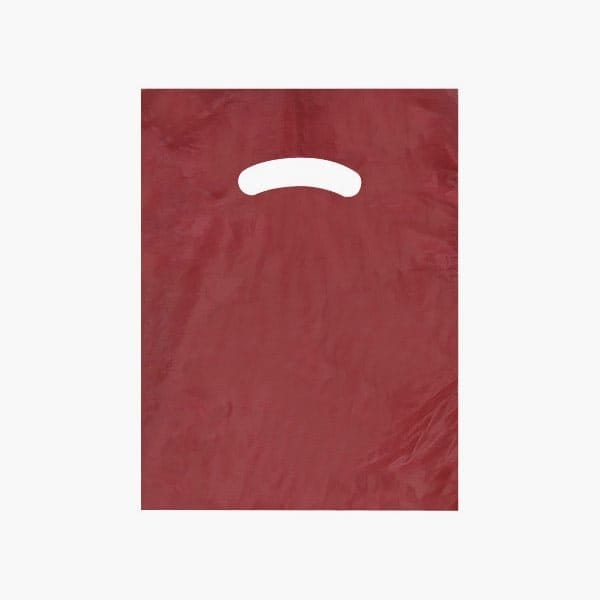 Nashville Wraps Burgundy Super Gloss 9x12 Plastic Bags, 1.25 mil, 1000PK SG0BU - main