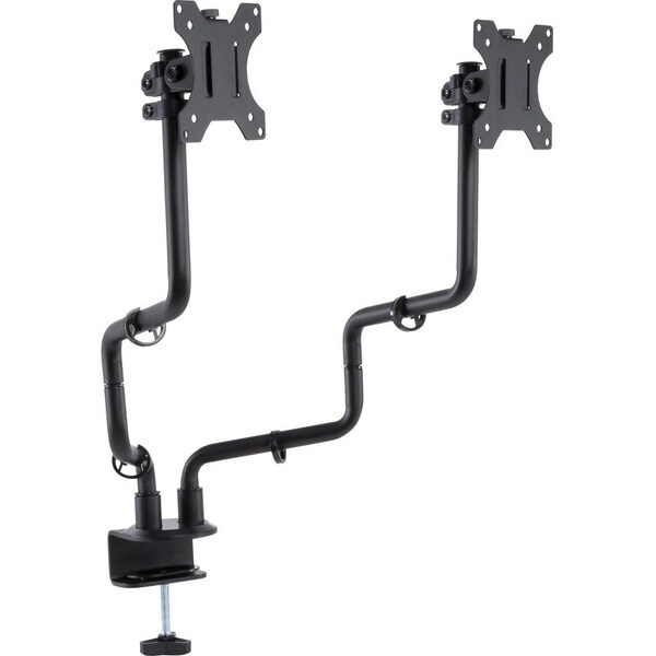 Allsop Metal Art Dual Monitor Arms 32146, Black ASP32146 - main