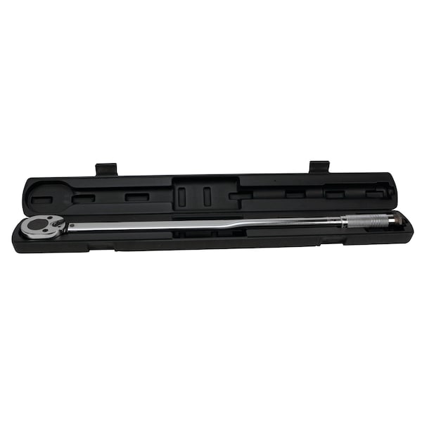 Performance Tool 3/4 in. Drive Torque Wrench, 50-300 ft/lb Clicker, ABS Case M203 - main
