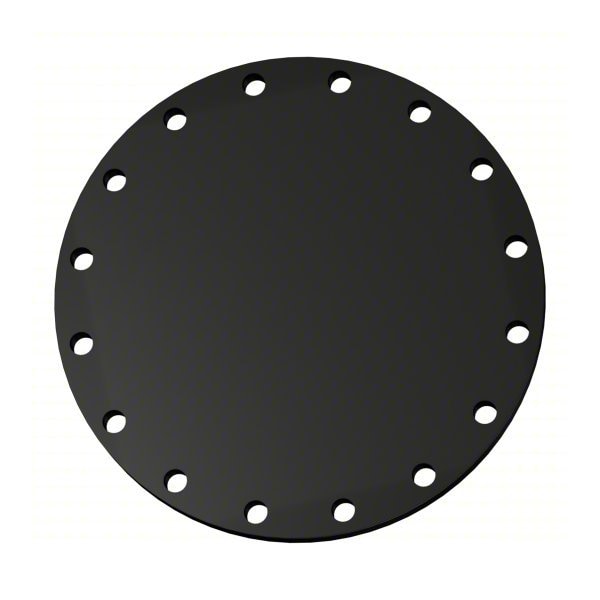 Zoro Select Blind Flange, Carbon Steel FL1FBL18 - main