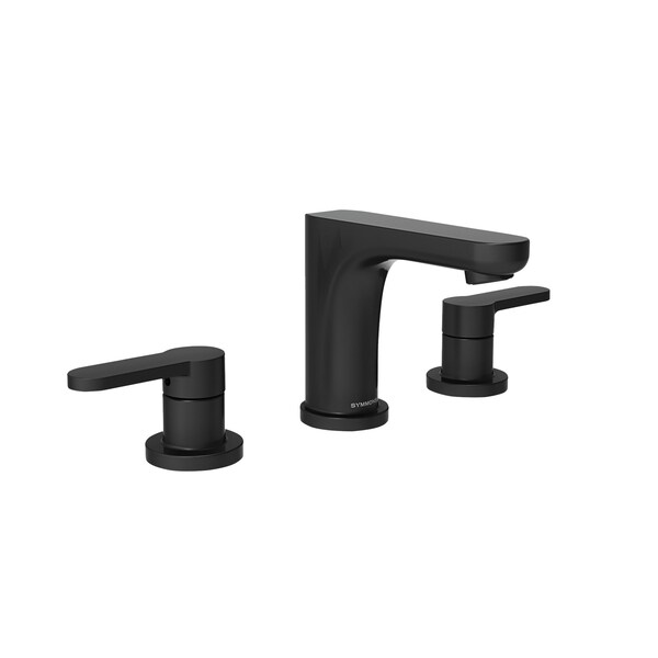 Symmons Identity Widespread Two-Handle Bathroom Faucet with Push Pop Drain(1.0 GPM) SLW6712MBPP - main