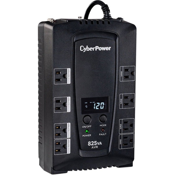 Cyberpower 825VA CP AVR LCD UPS 3 YR WTY CP825AVRLCD - main