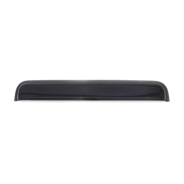 Ventshade Sunroof Air Deflector, Universal 38.5 Inch Wide, Smoke, Acrylic, Mounts With 3M Tape 77004 - main