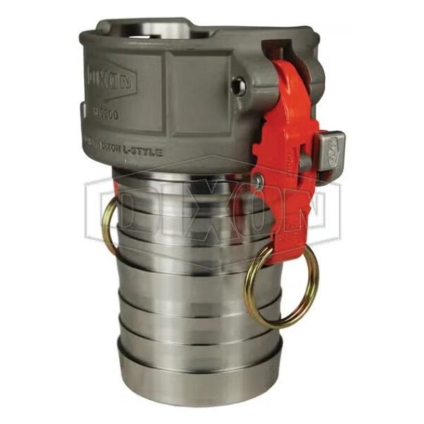 Dixon Vent-Lock Safety EZ Boss-Lock Type-C Cam and Groove Coupler with Seal and Cam Arms, 1-1/2 in Nomin RLC150EZ - main