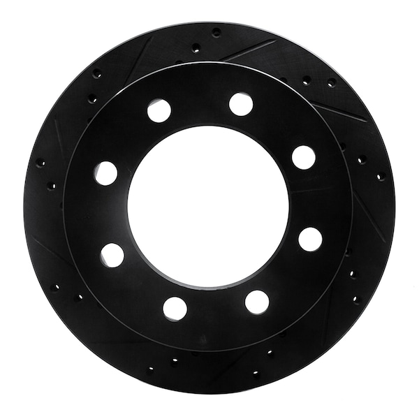 Dynamic Friction Co DFC Brake Rotor - Drilled and Slotted - Black 633-40093L - main