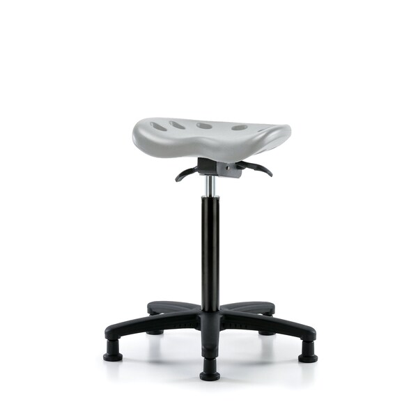 Blue Ridge Ergonomics Polyurethane Tractor Sit-Stand in Gray Polyurethane PTHBST-RG-NF-RG-GRY - main