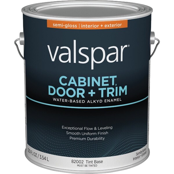 Valspar Cabinet Door & Trim Waterborne Alkyd Semi-Gloss Interior/Exterior Enamel Tint Base 1 Gal. 028.0082002.007 - main