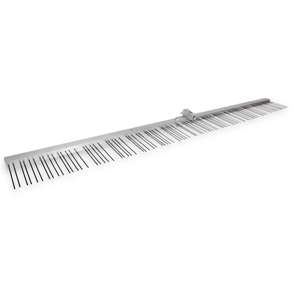 Marshalltown 60 in Flat Wire Texture Broom; 3/8 in, 5/8 in, 1/2 in, 3/4 in, 1-1/4 in spacing Louisiana DOT Spec 18733 - main