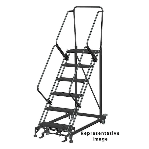 Ballymore Stairway Slope Roll Ladder, Steel, 60 in.H HDS-6-R - main
