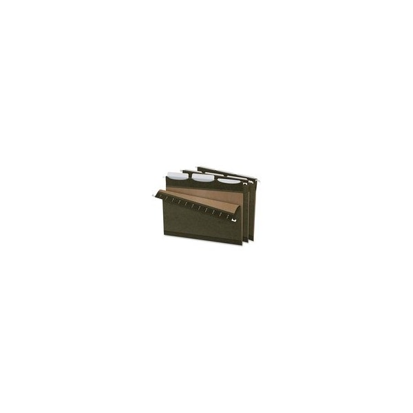 Pendaflex FOLDER, HNG, RDTB, LTR, 1/3, GN, 25PK 42620 - main