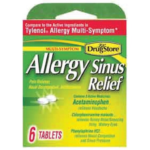 Lil Drug Store Sinus Relief, 6 CT, Tablet 20-366715-97273-0 - main