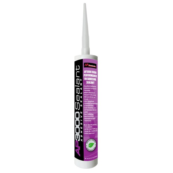 Ap Products AP3000 Sealant - 10.3 oz., Black 017-3001 - main