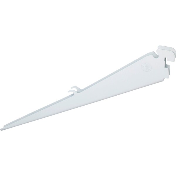 Organized Living FreedomRail 12'' White Profile Angled Bracket 7913131311 - main