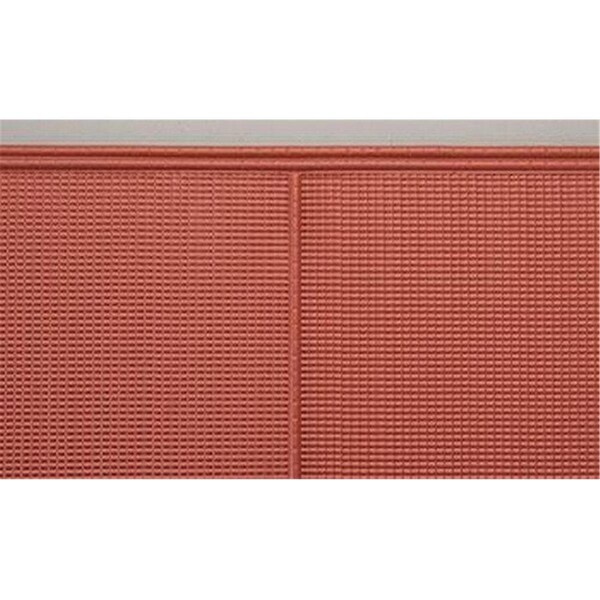 Plastruct HO Scale PS-122, 1-100 Spanish Tile, 2PK PLS91638 - main