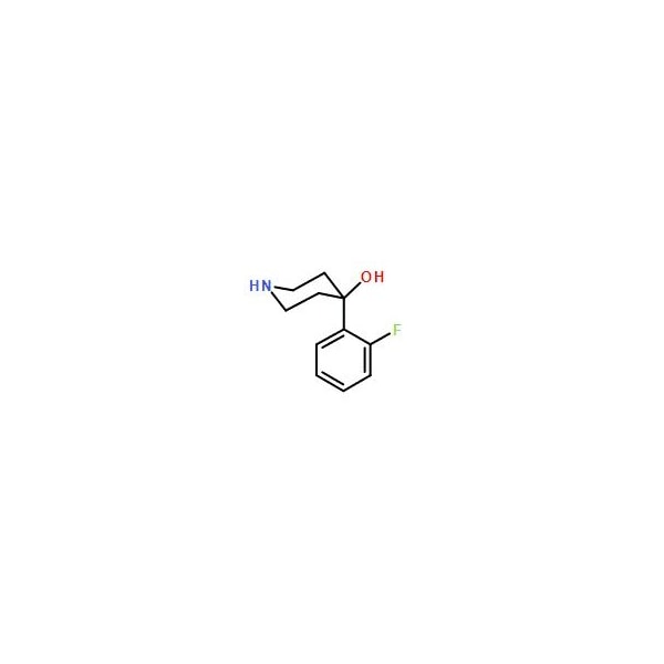 Ak Scientific 4-(2-Fluoro-phenyl)-piperidin-4-ol (250mg), CAS 871113-19-8 1149AF-250mg - main