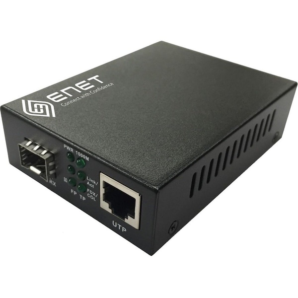 Enet 1X 10/100/1000M Copper Rj45 To 1X 1000Base-X Sfp Gigabit ENMC-FGET-SFP - main