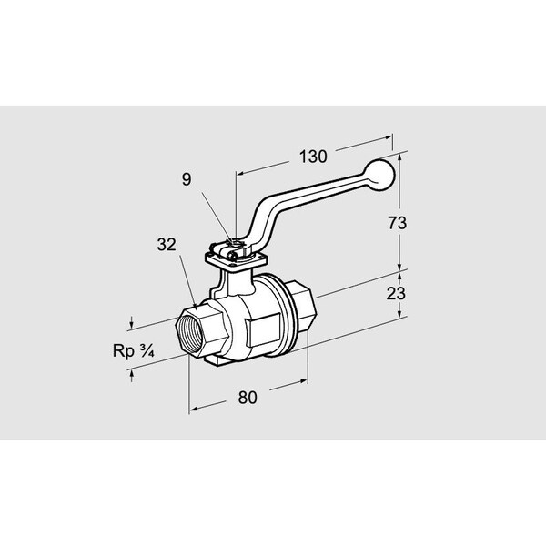 Honeywell Kromschroder VLV, BALL, MAN, AKT 20R160M KS03152358 - main